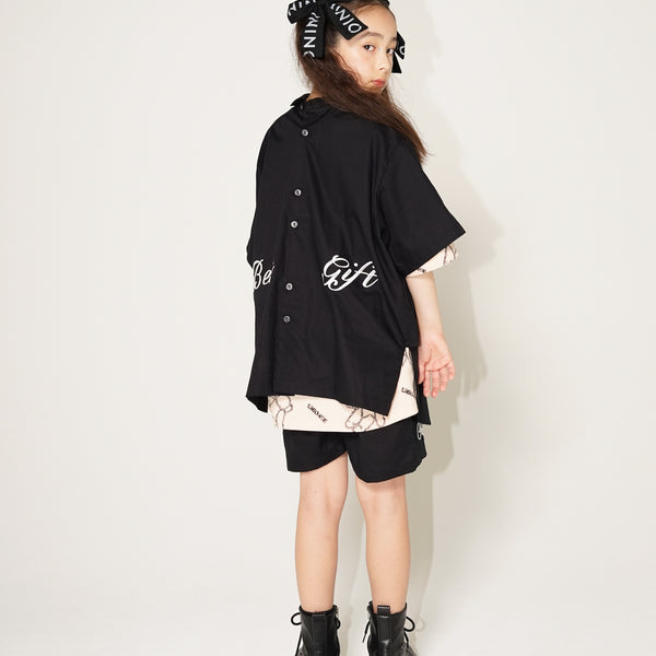 UNIONINI/ユニオニーニ/ best gift blouse（black)bl023