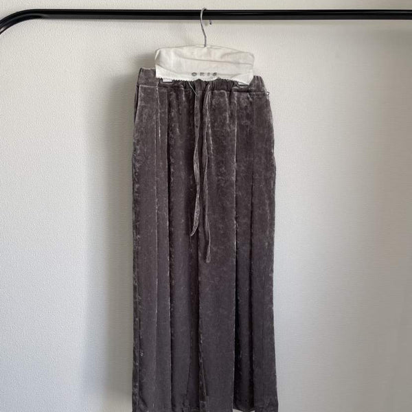 GRIS/グリ/  Mall Mesh Tacking pants (CHARCOAL) GR26SS-CU007