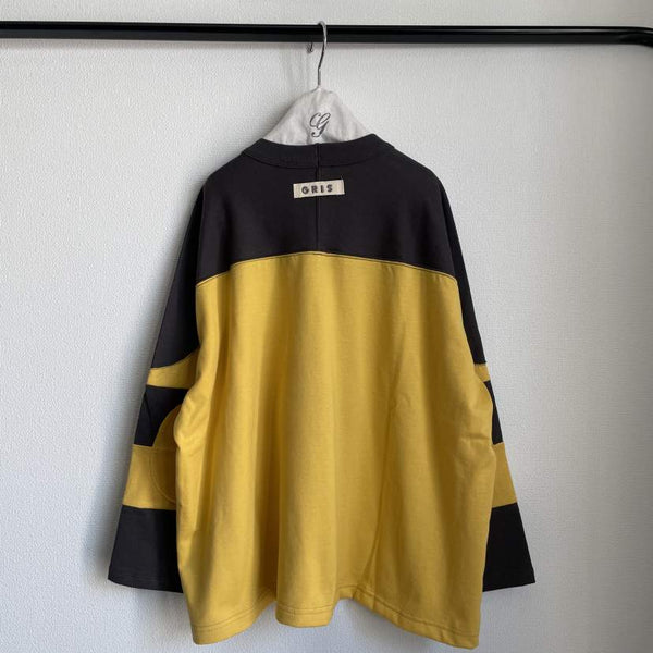 GRIS/Guri/Football long sleeve tee (yellow) GR25awcu003