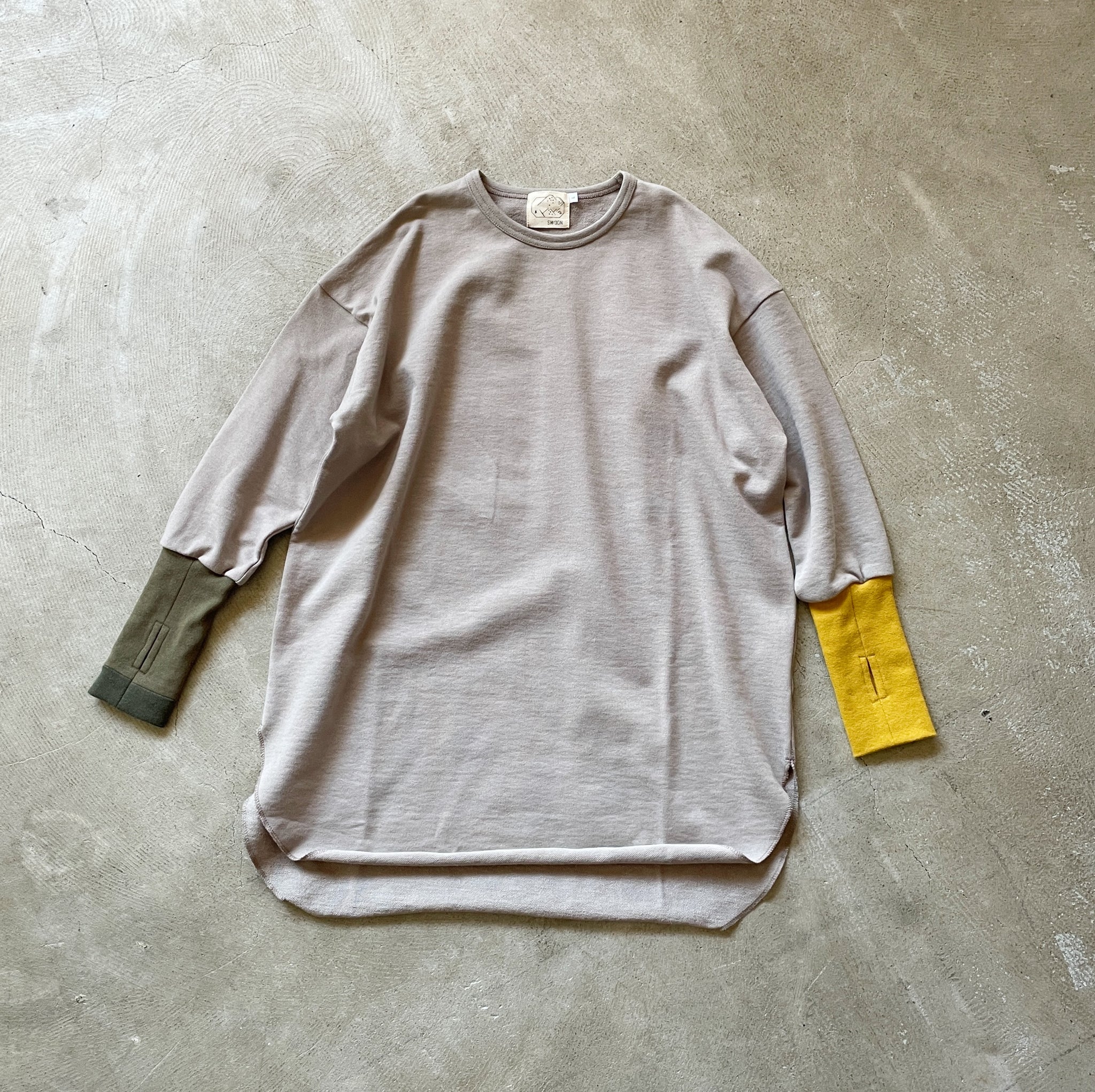 SWOON / Sune Layered T-shirt (Beige) SW17-823-506