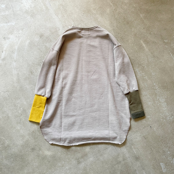 SWOON / Sune Layered T-shirt (Beige) SW17-823-506