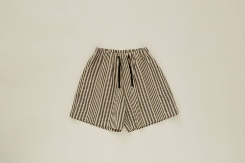 SALE / セール 30%OFF エルフィンフォルク/elfinfolk Pajama stripe shorts(black) elf-231F40