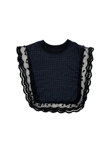 SALE/セール 30％OFF　UNIONINI/ユニオニーニ　 star lace vest(BLACK)ac-076