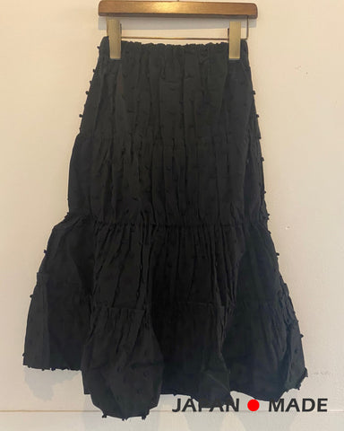 SALE/Sale 50% OFF frankygrow/Franky Grow BONBON CUT JQTIERED SK (Black) 22SBT-263