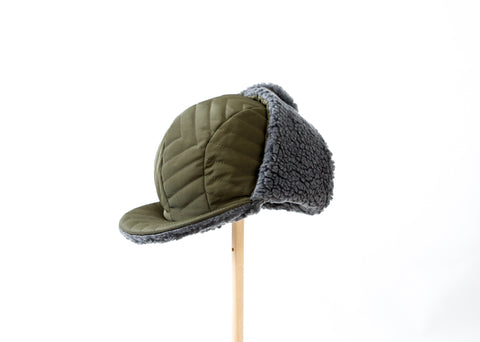 Michiriko / Michirico Quilting Flying Cap (Olive) MR21AW26