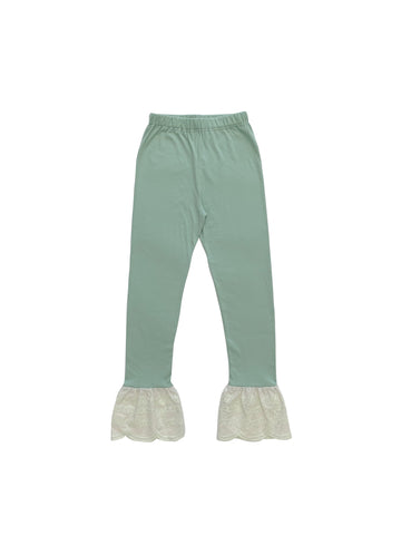 SALE/セール 30％OFF　UNIONINI/ユニオニーニ　 wish lace leggings（emerald）pt099