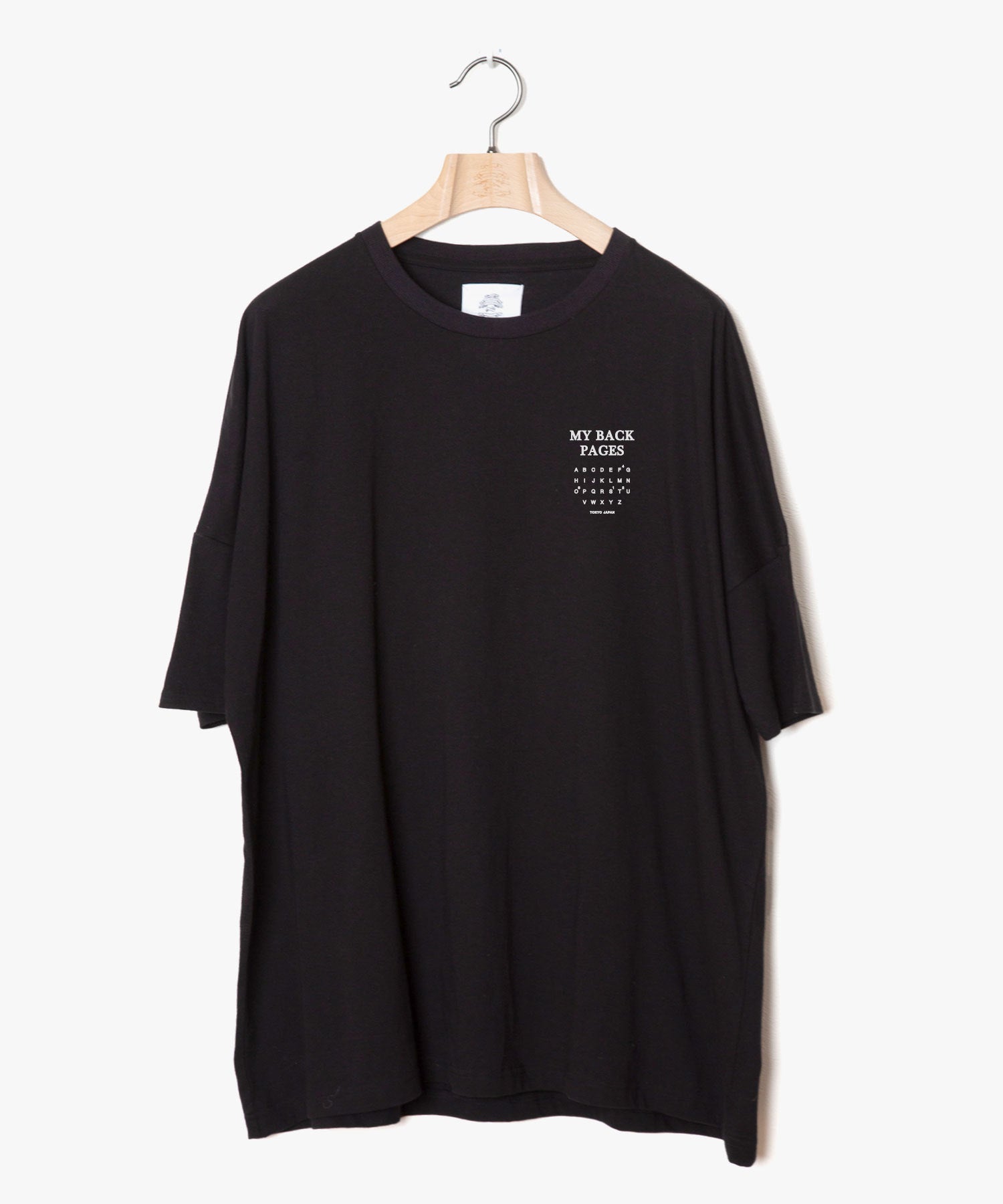 ☆reserve☆STOF / Stuff Folklore Rough Pullover (Black) SF22AW-24 July