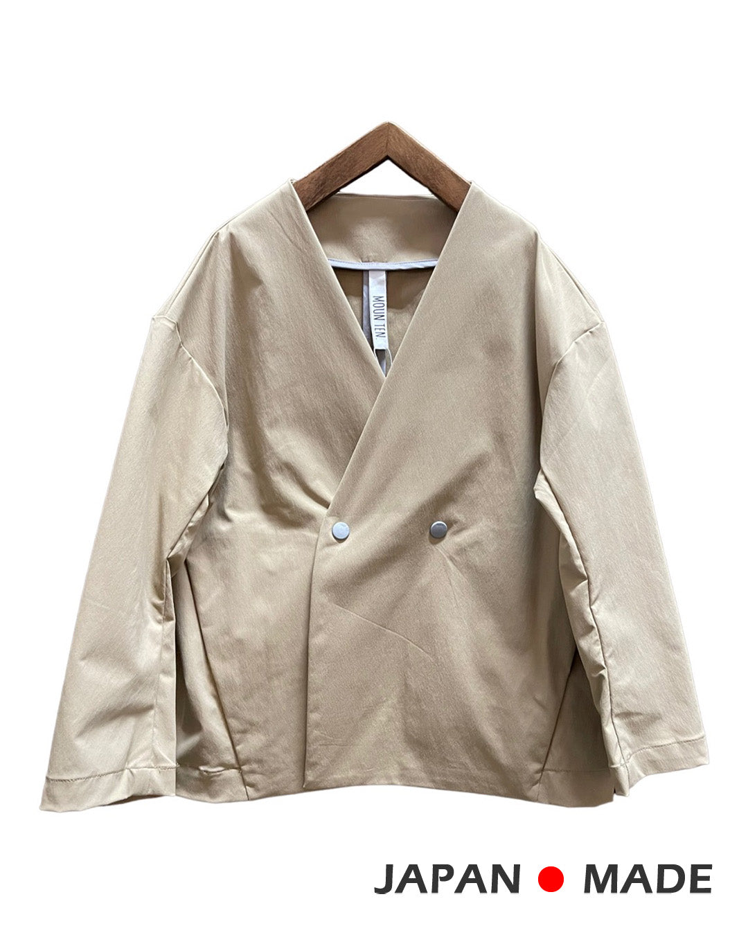 MOUNTEN./マウンテン re-nylon jacket（ベージュ）MJ04-1101