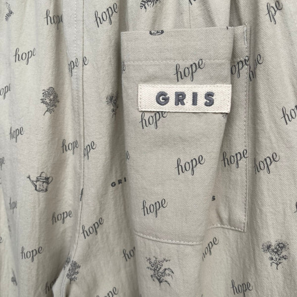 GRIS / GURI /寬褲（米色）GR21SS-PT005