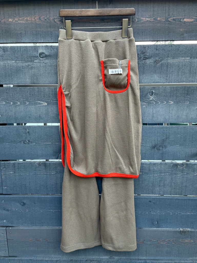 GRIS/グリ/ Layerd Flare Pants（モカ）GR22awrb001 – SESSIONS_JAPAN