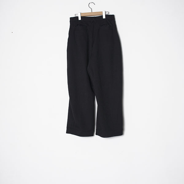 ☆Reservation☆ BEDSIDEDRAMA / bedside drama LANATEC SAILOR PANTS (black) BSD21AW-02 (WOMAN) 4th time of delivery