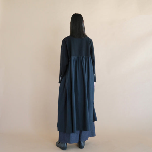 ☆reserve☆BEDSIDEDRAMA / Bedside Drama Riders Shirts Coat (Black) (Woman) Delivery Staying August