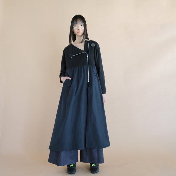 ☆reserve☆BEDSIDEDRAMA / Bedside Drama Riders Shirts Coat (Black) (Woman) Delivery Staying August