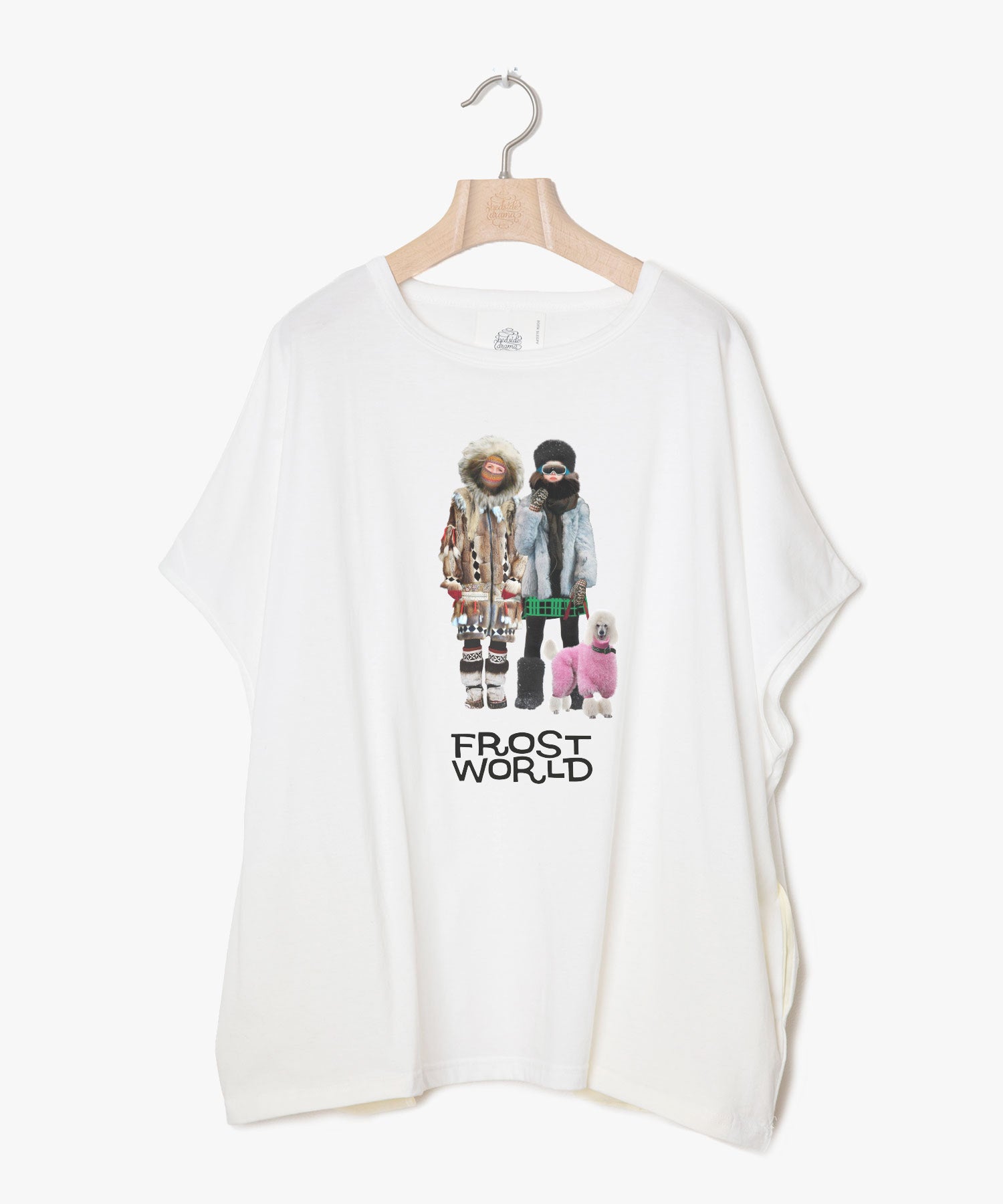 bedsidedrama/ベッドサイドドラマ 　Winter Chillout Tee/FROST WORLD(wh)bed23AW34A