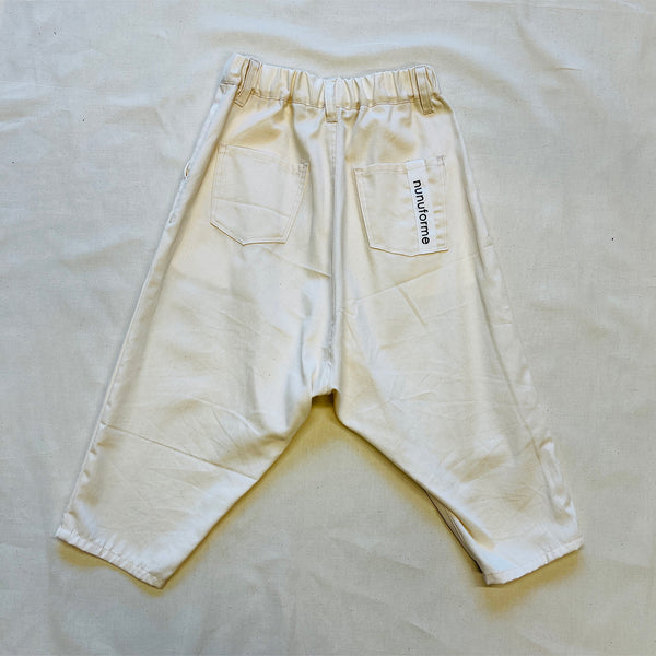 nunuform / nunuforme標準新的牛仔褲（ECRU）NS-613-005