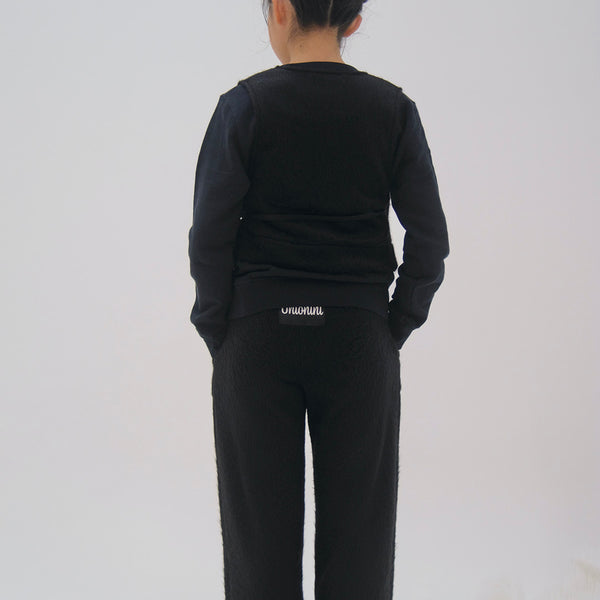 ☆預訂☆  Unionini / Enionini / Knit Long Pants（Black）PT096交貨日期為9月