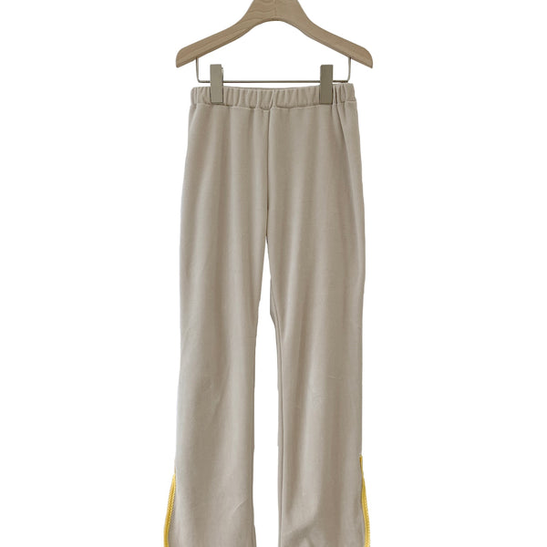 ☆reservation☆  UNIONINI / Unionini / velouers long pants (beige) pt-090 Delivery date September